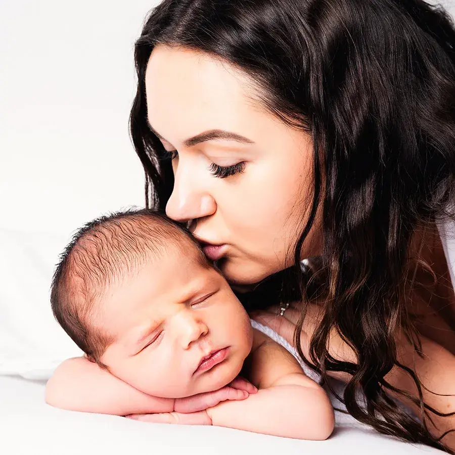 Mum with Newborn Baby